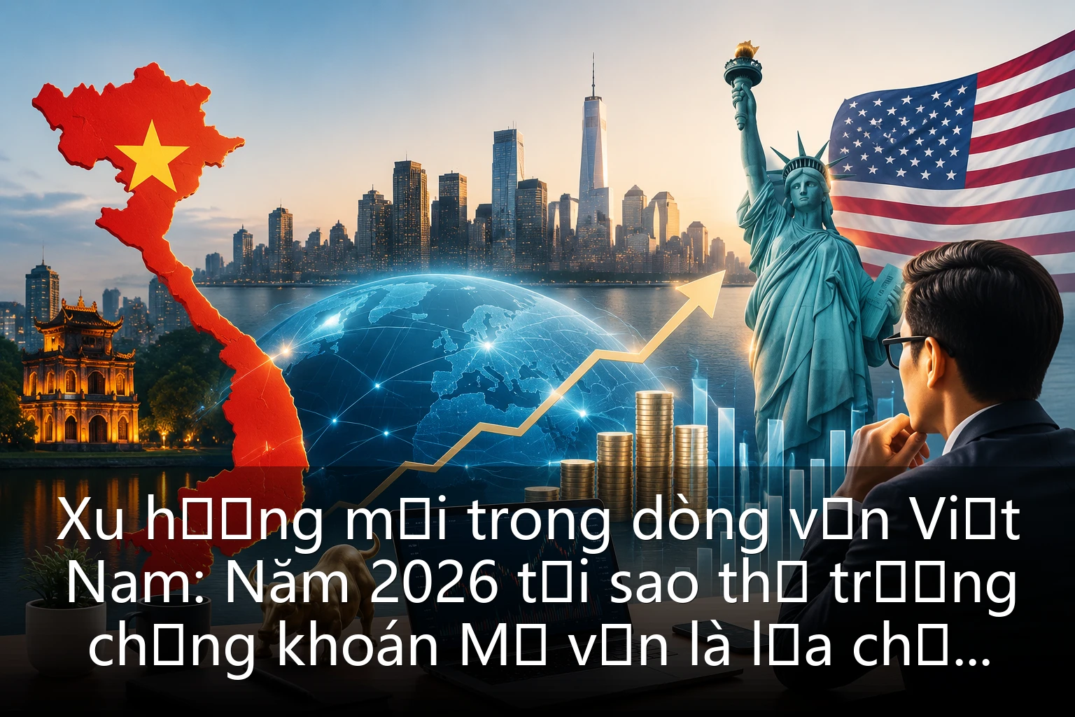 Xu hướng mới trong dòng vốn Việt Nam: Năm 2026 tại sao thị trường chứng khoán Mỹ vẫn là lựa chọn chiến lược của nhà đầu tư Việt Nam
